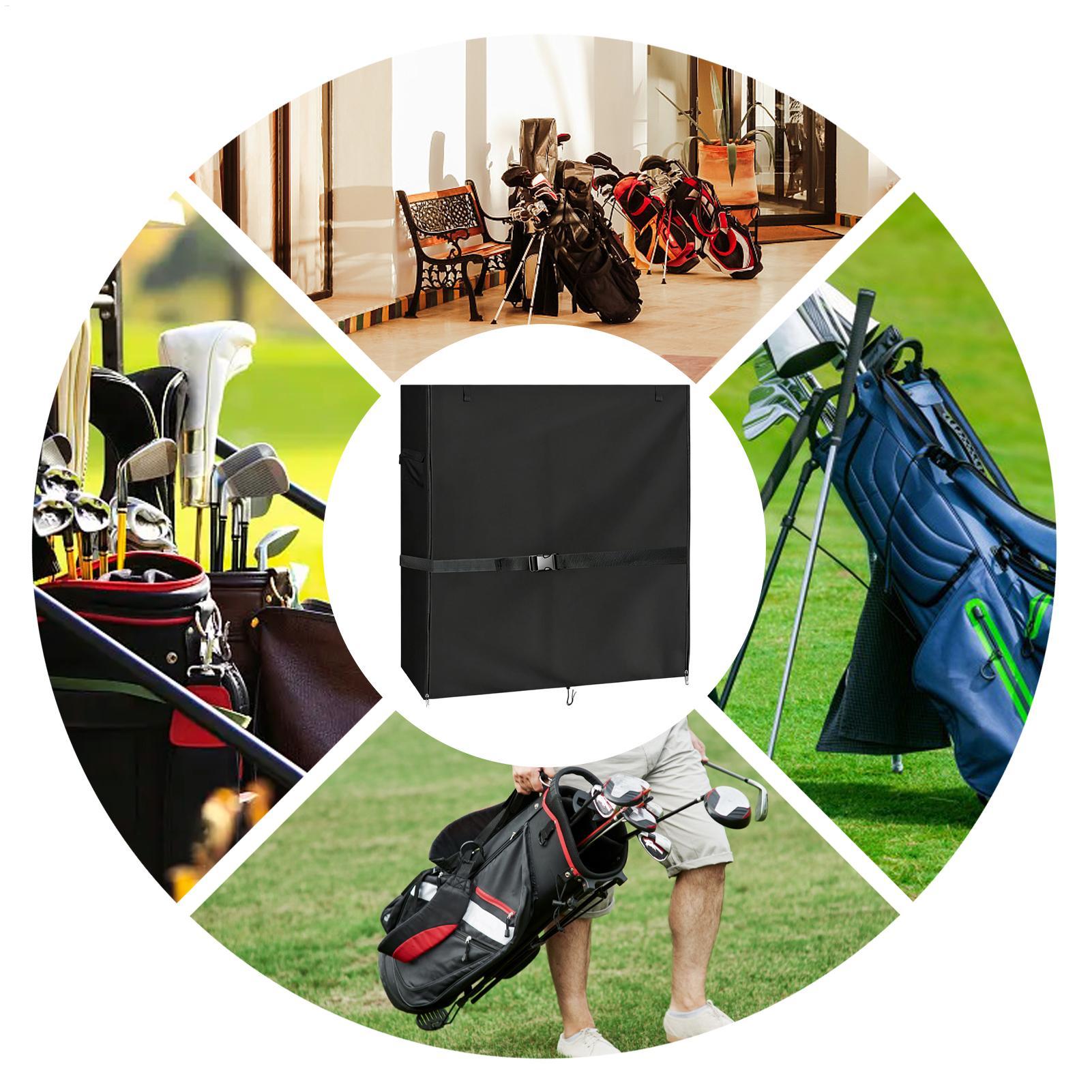 Golf Equipment Garage Organizer - Чехол-дождевик для гольф-сумки из оксфорда, органайзер