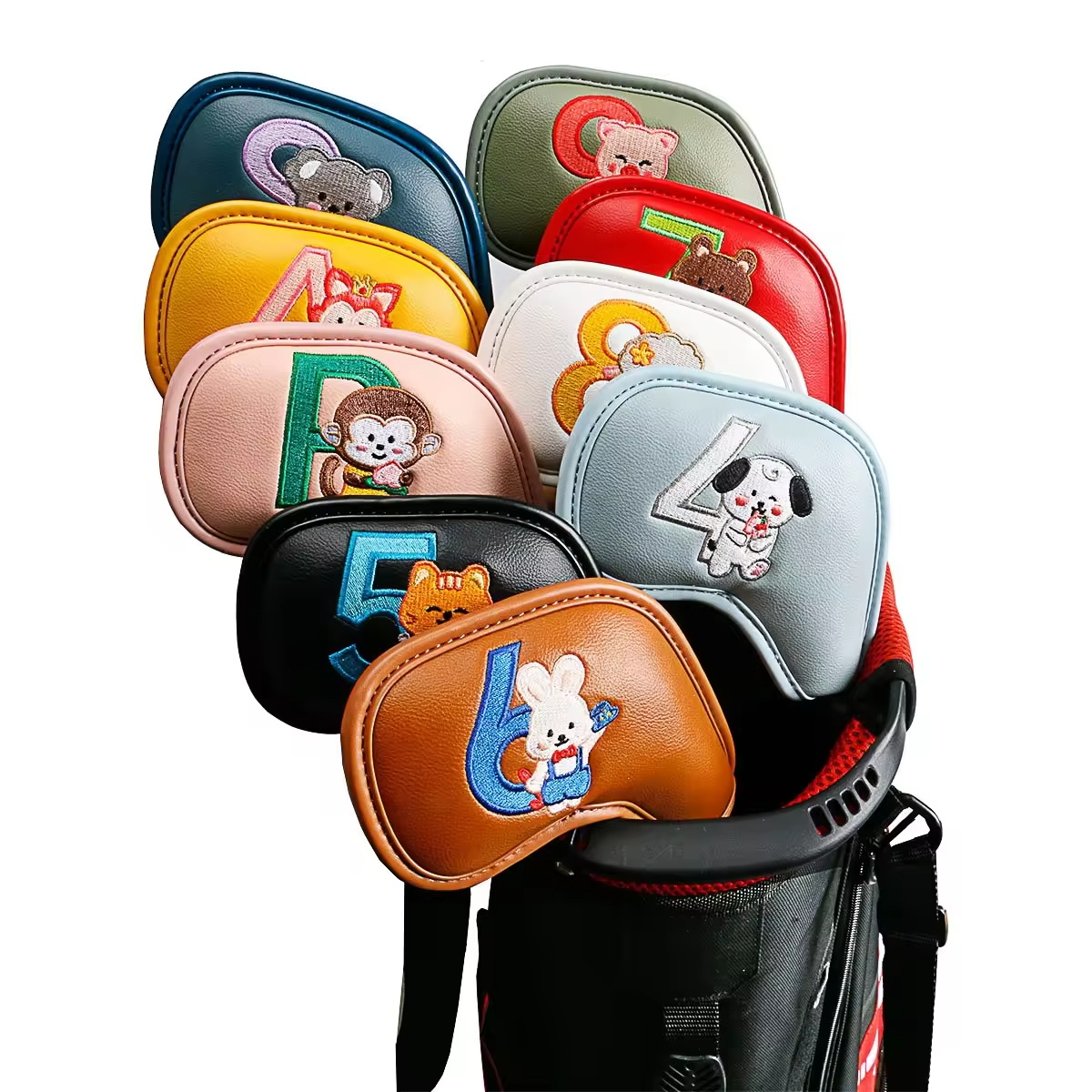 Headcover Driver - Набор из 9 милых чехлов для