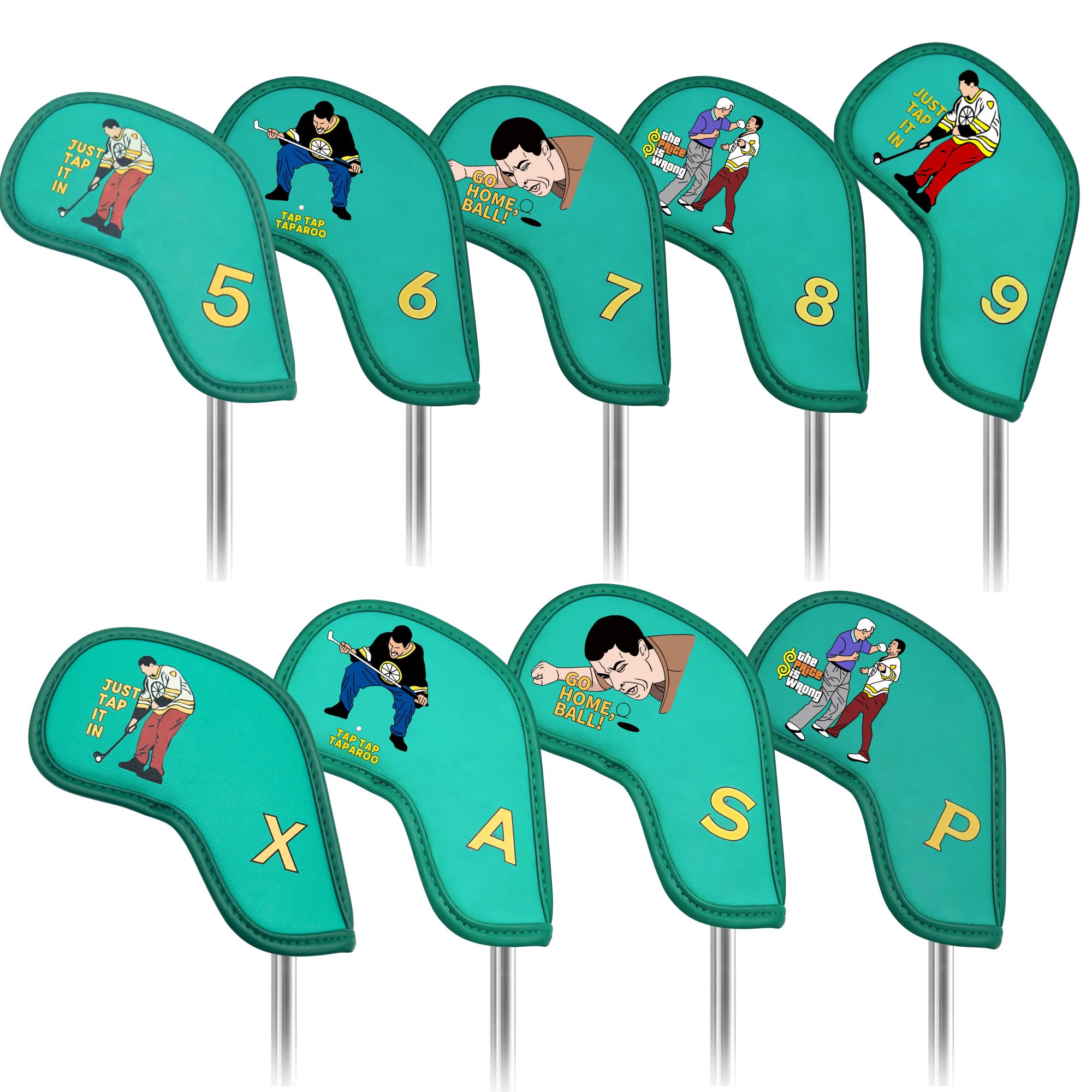 Headcover Driver - 9 шт. чехлов для клюшек для
