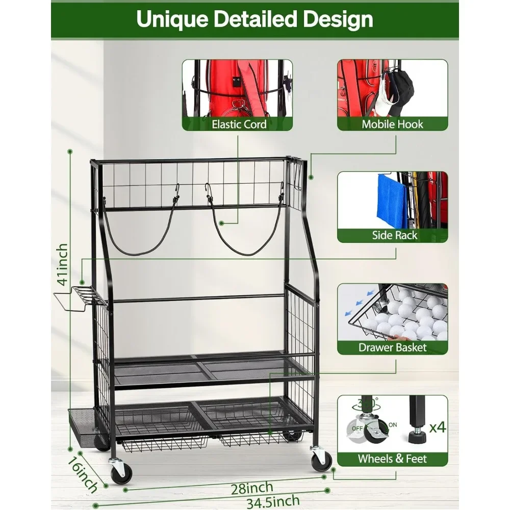- Гаражный органайзер для хран – обзор и цена Golf Equipment Garage Organizer