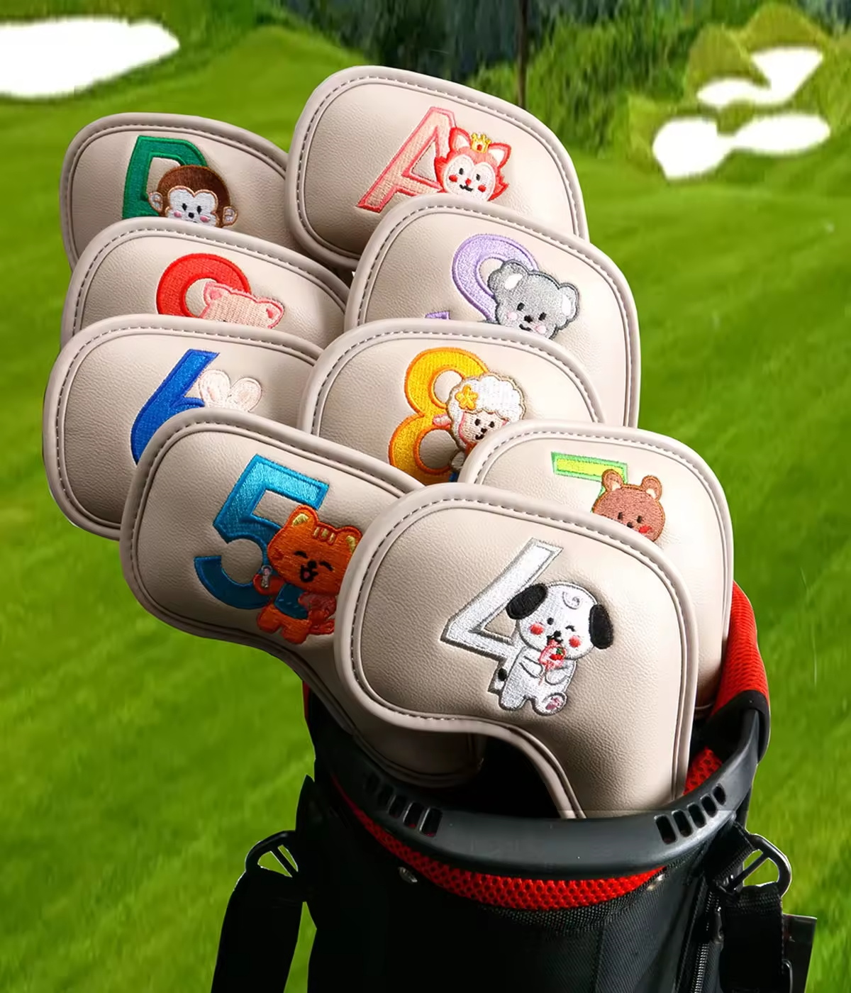 Набор из 9 милых чехлов для го – обзор и цена Headcover Driver