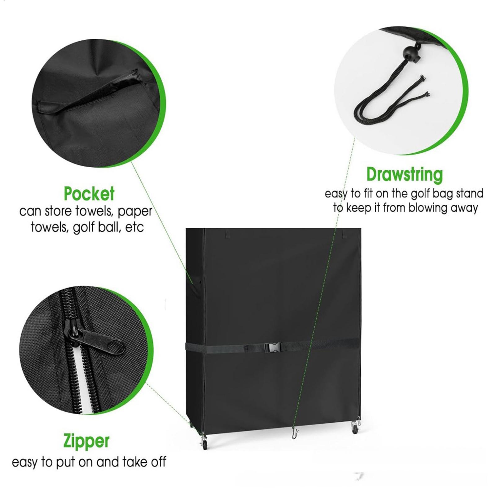 Чехол-подставка для гольф-сумк – обзор и цена Golf Equipment Garage Organizer