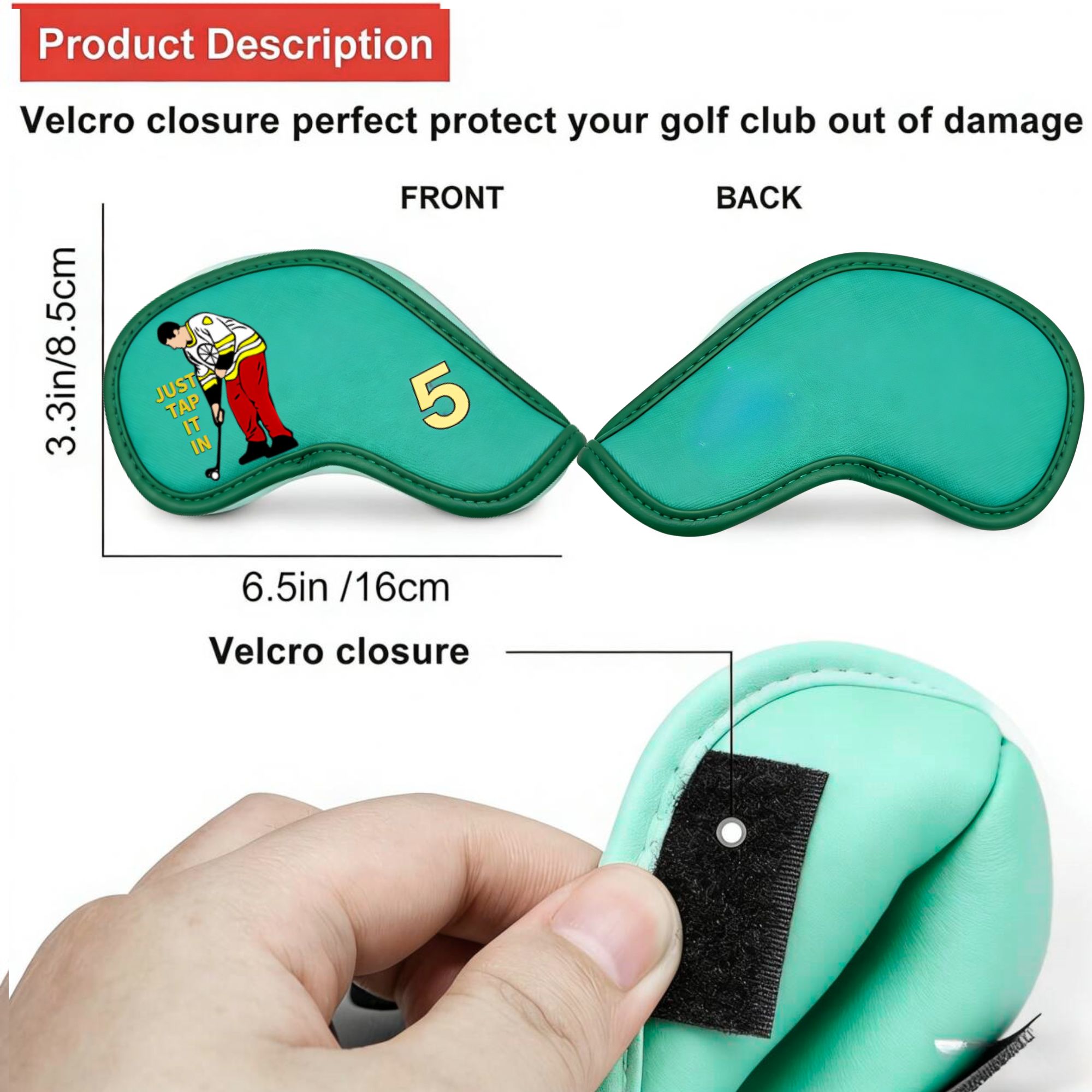 9 шт. чехлов для клюшек для го – обзор и цена Headcover Driver